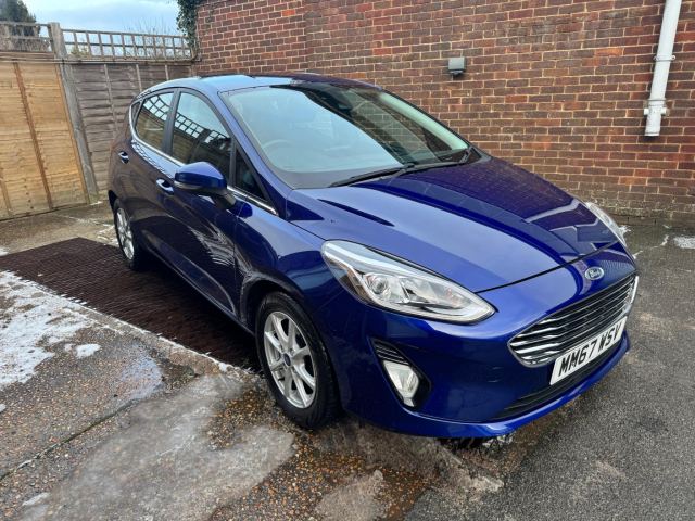 2018 (67) Ford Fiesta 1.0T EcoBoost Zetec Hatchback 5dr Petrol Manual Euro 6 (s/s) (100 ps)